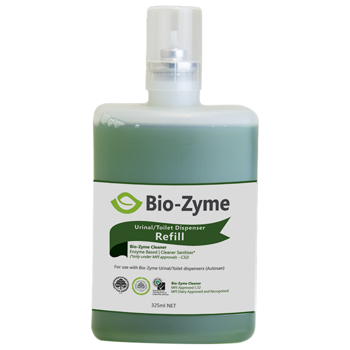 Bio-Zyme Urinal/Toilet Refill 325mL with no background